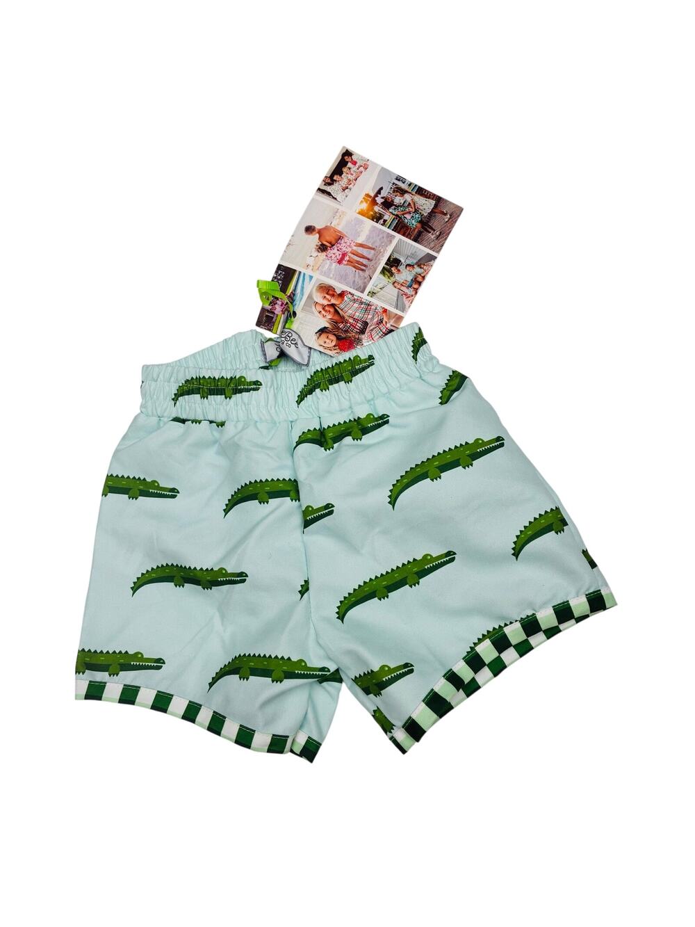 NWT Sugar Bee Clothing 4T Alligator Trunks
